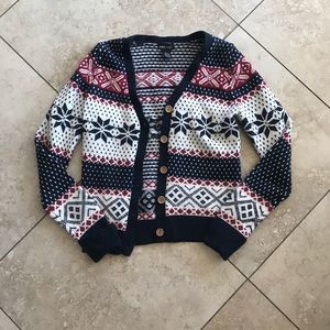 Christmas Sweater Cardigan Wet Seal